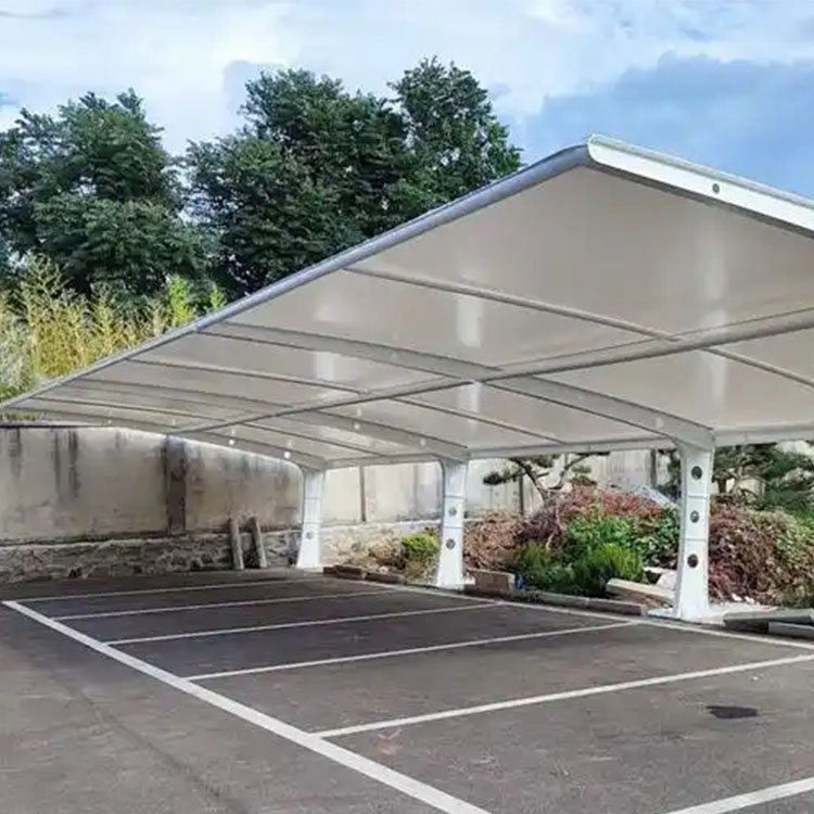 巴州膜结构汽车棚