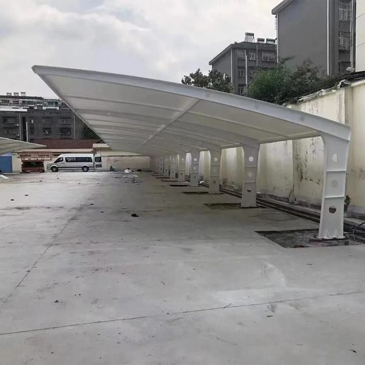 巴州膜结构汽车棚