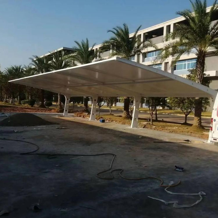 巴州膜结构汽车棚